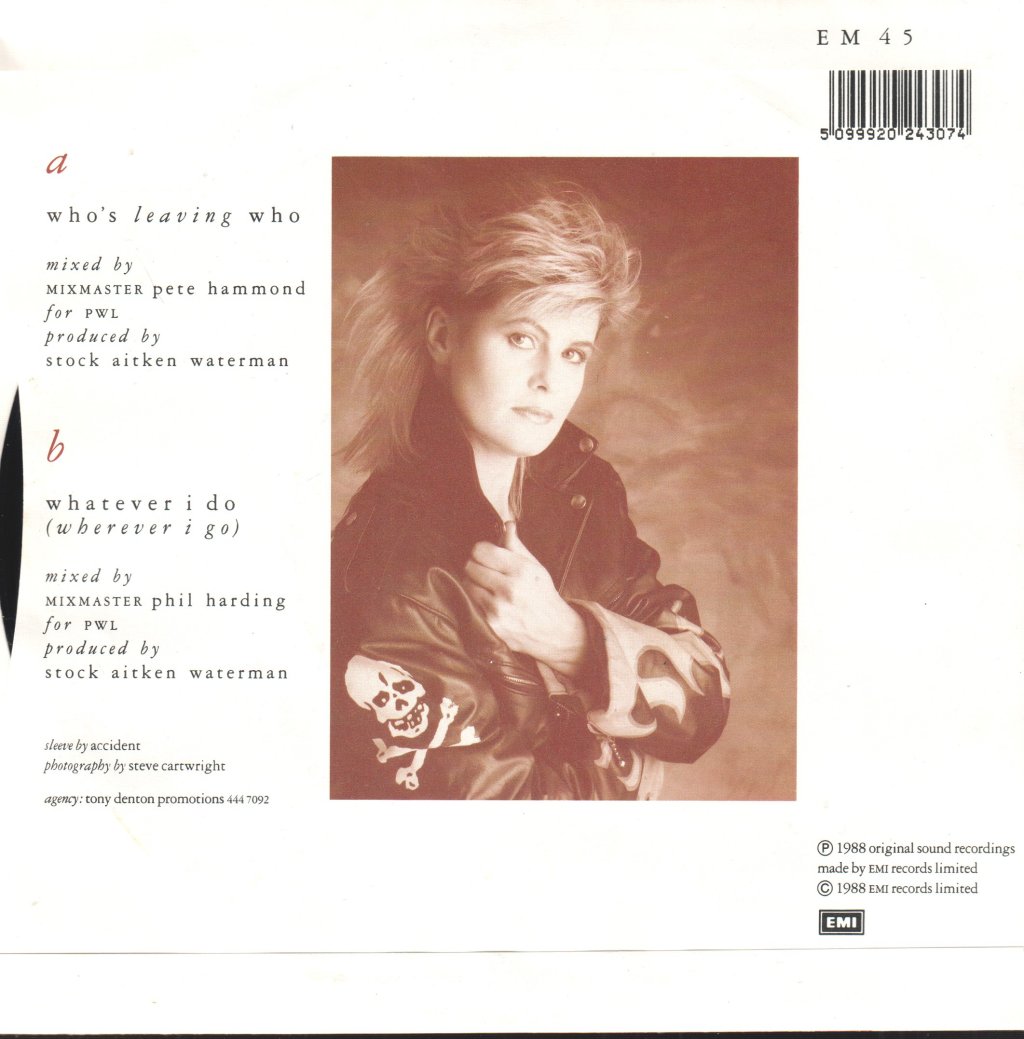 Hazell Dean - Who's Leaving Who - 7 Inch
