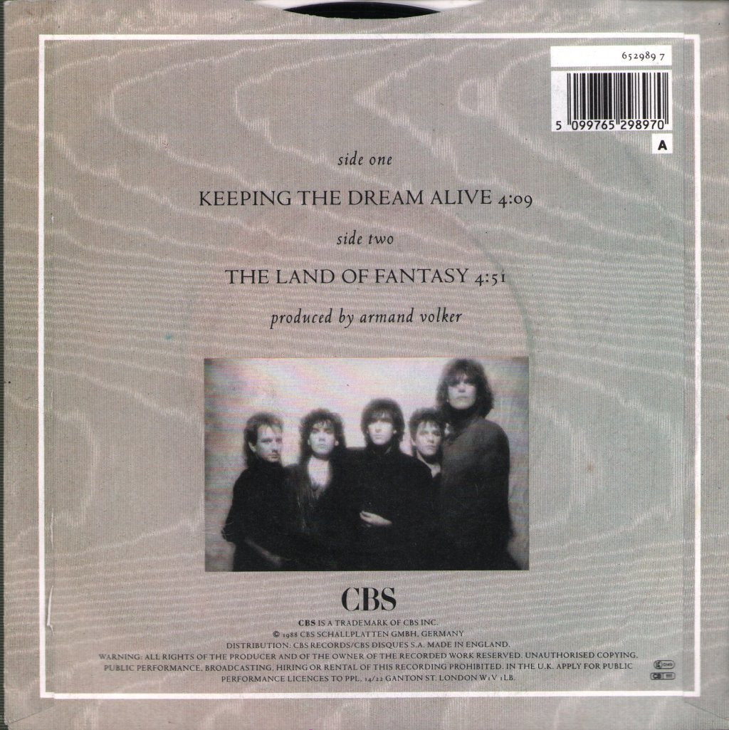 Freiheit - Keeping The Dream Alive - 7 Inch