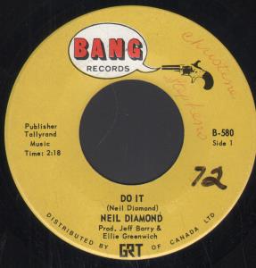 Neil Diamond - Do It - 7 Inch
