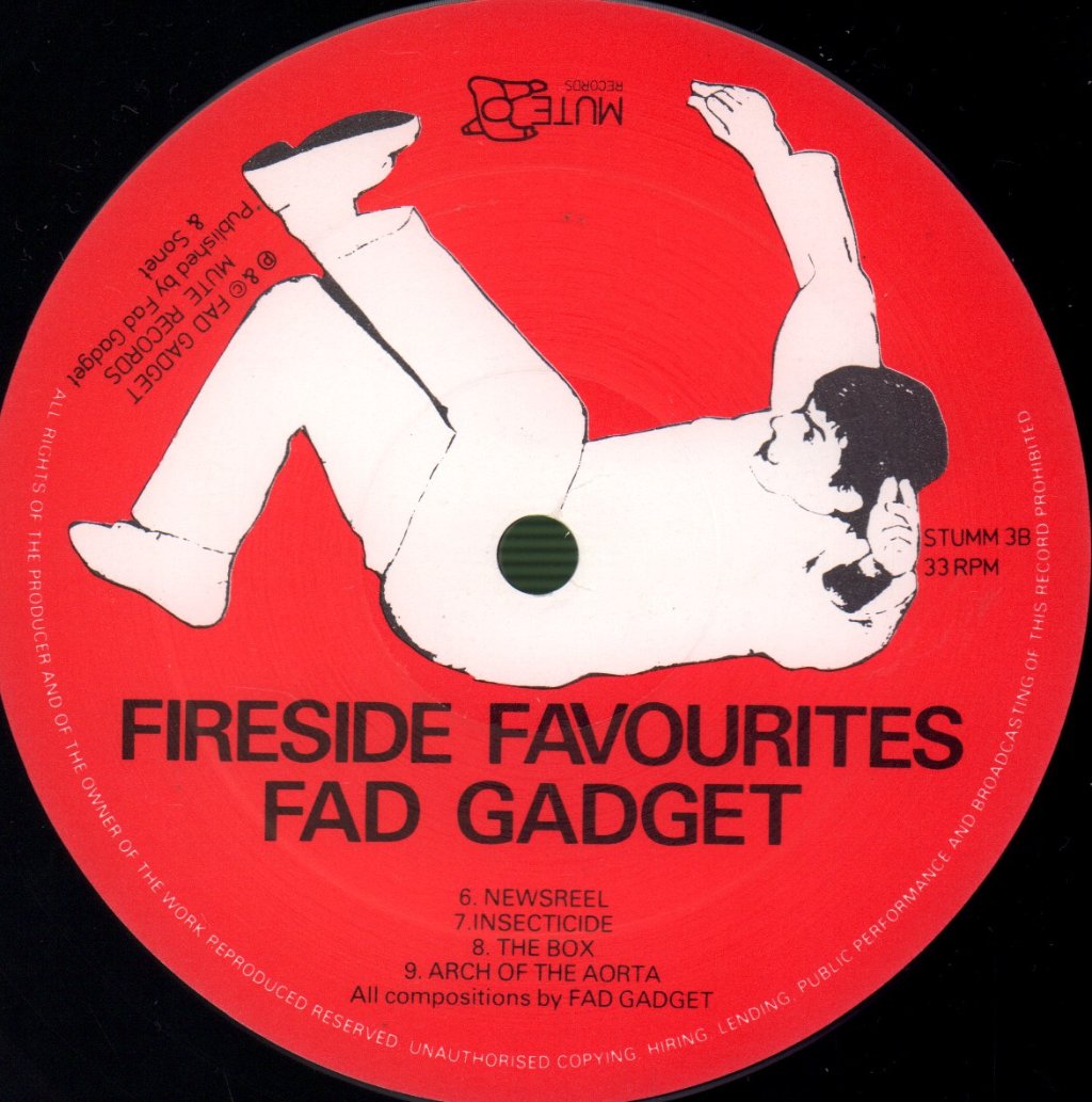 Fad Gadget - Fireside Favourites - Lp