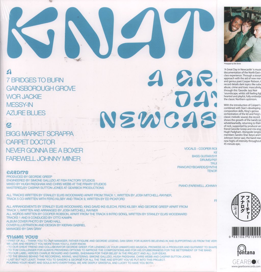 Knats - A Great Day In Newcastle - Lp