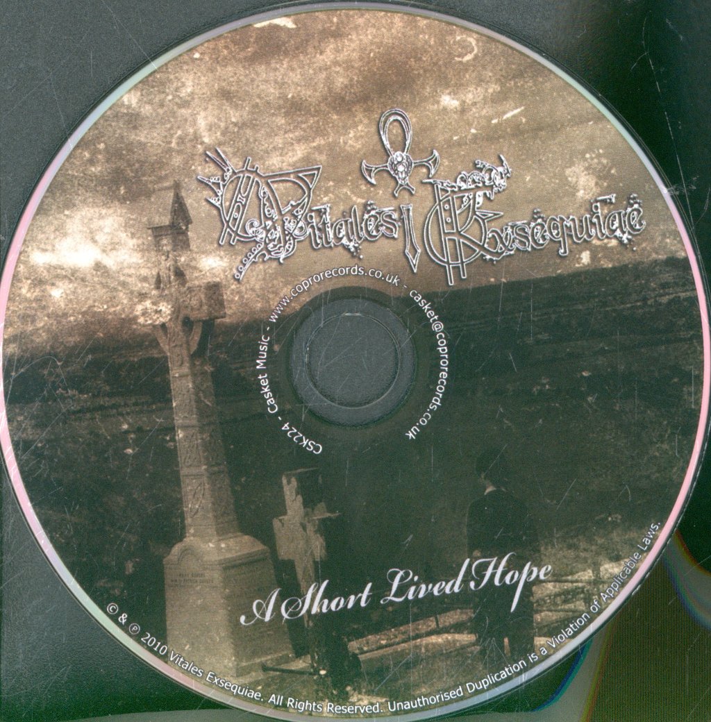 Vitales Exsequiae - A Short Lived Hope - Cd