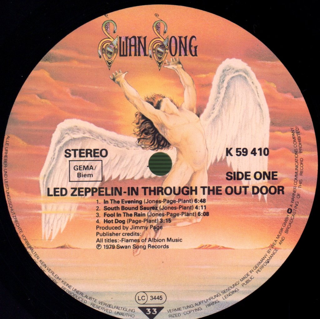 Led Zeppelin - In Through The Out Door - Lp