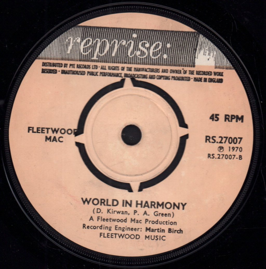 Fleetwood Mac - Green Manalishi - 7 Inch