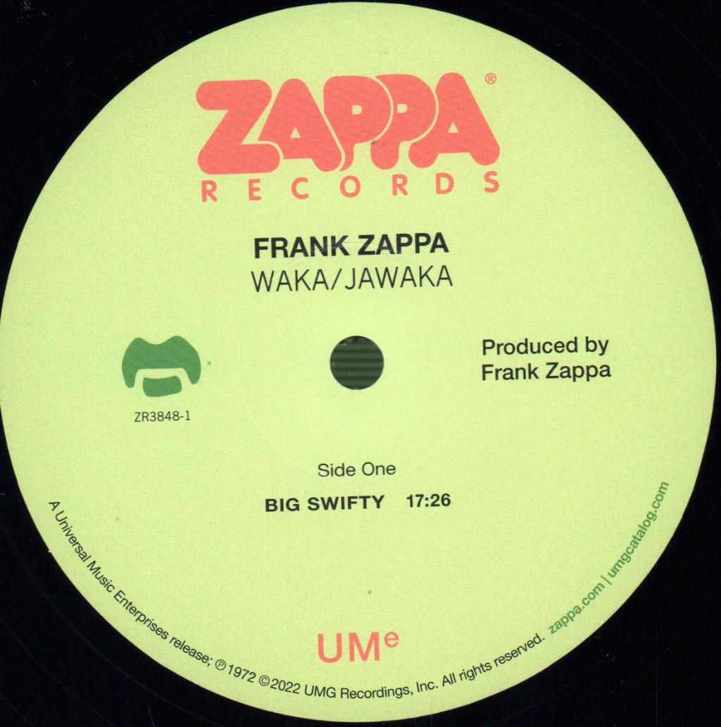 Frank Zappa - Waka/Jawaka - Lp