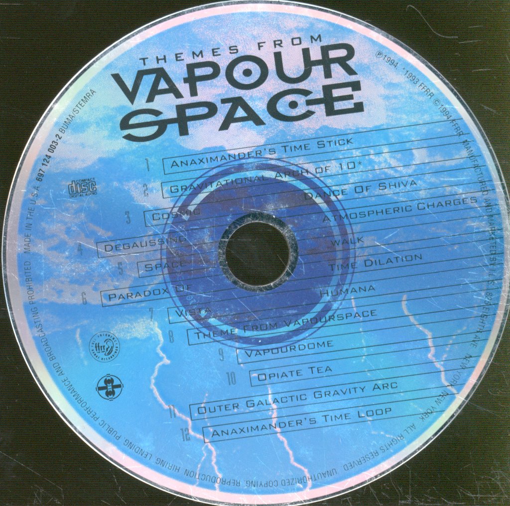 Vapourspace - Themes From Vapourspace - Cd