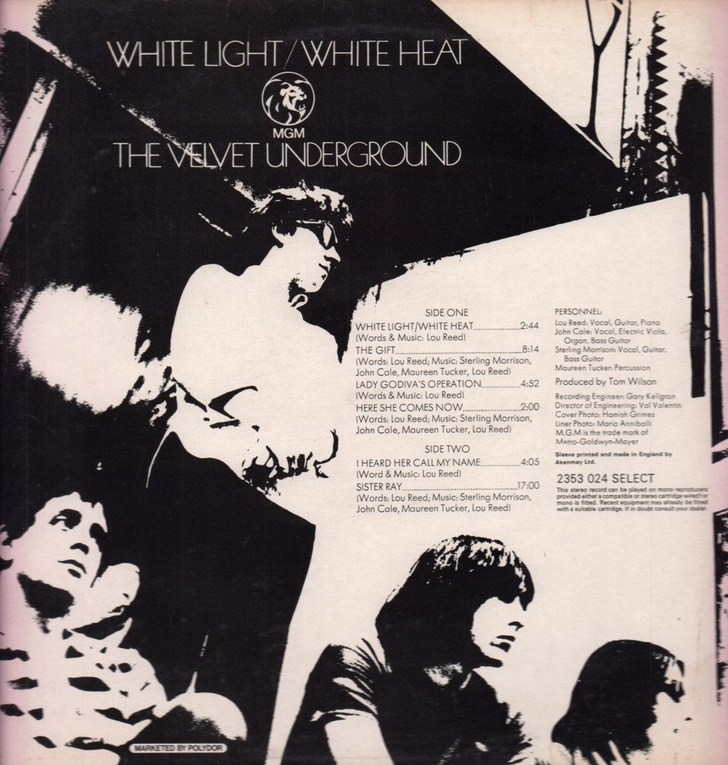 Velvet Underground - White Light White Heat - Lp