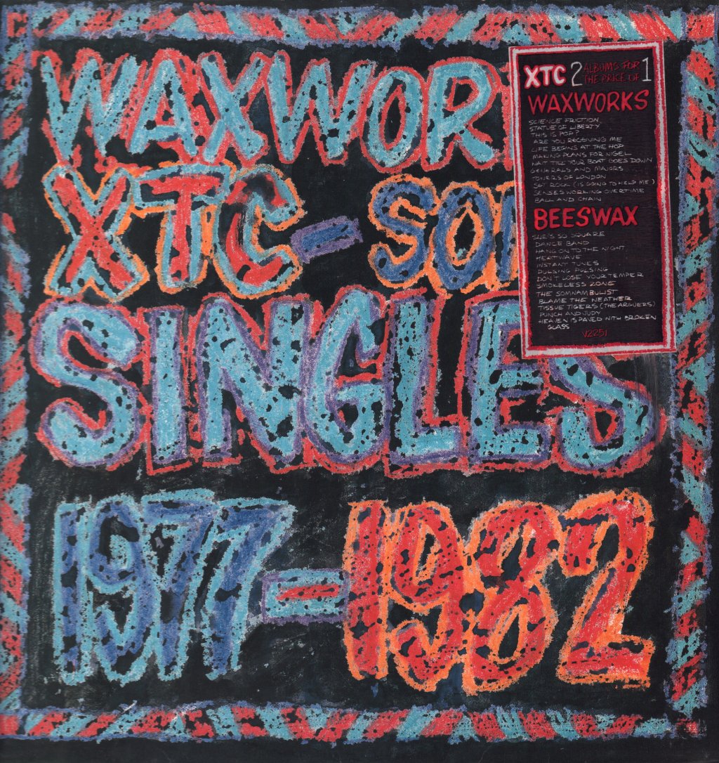 XTC - Waxworks - Some Singles 1977-1982 / Beeswax - Some B-Sides 1977-1982 - Double Lp