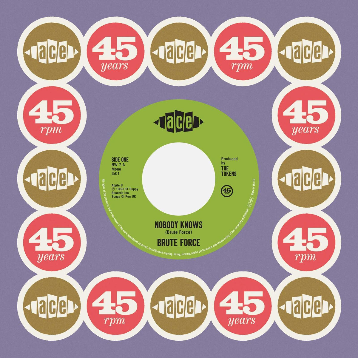 Brute Force - Nobody Knows / King of Fuh - 7 Inch