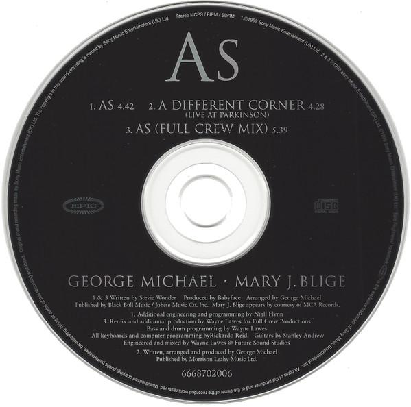 George Michael / Mary J Blige - As - Cd