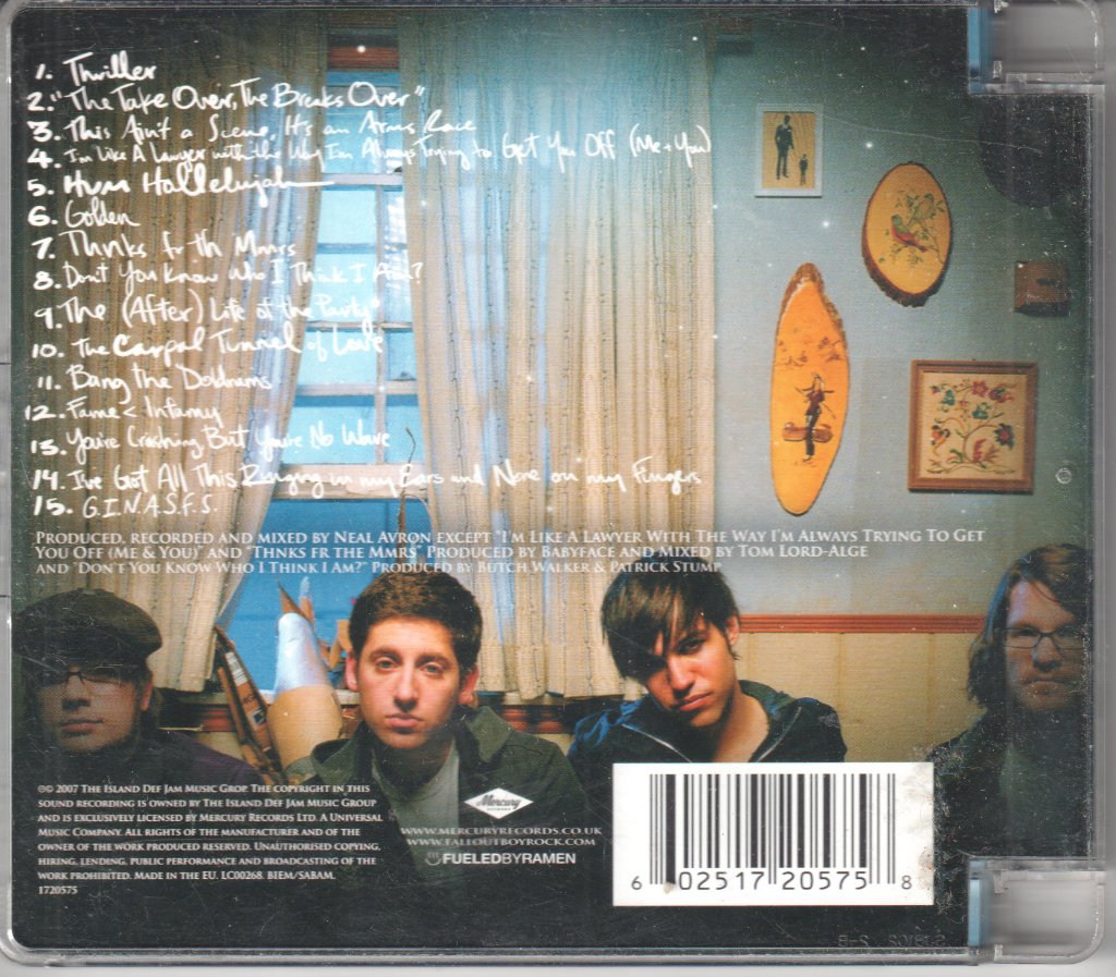 Fall Out Boy - Infinity On High - Cd