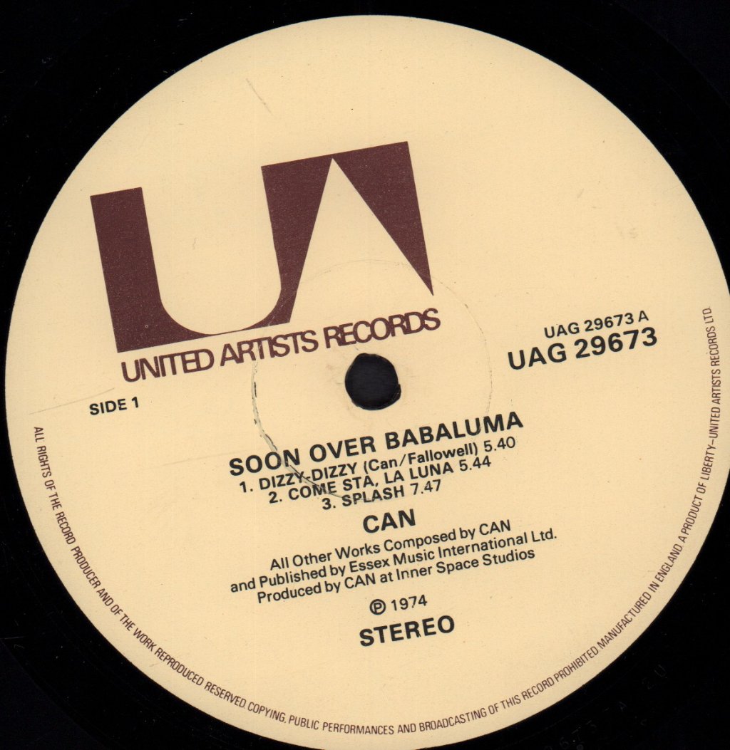 Can - Soon Over Babaluma - Lp