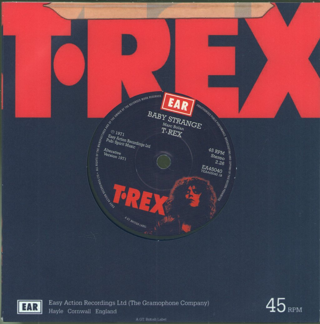 T. Rex - Telegram Sam / Baby Strange - 7 Inch