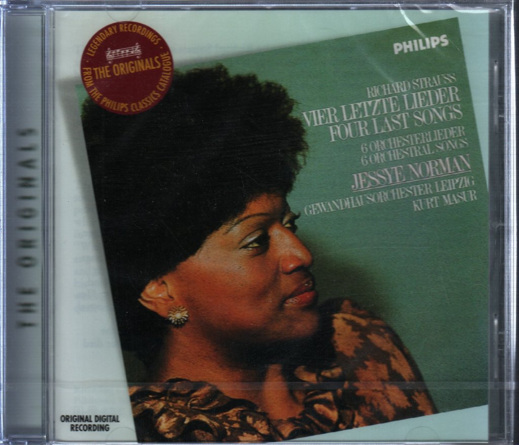 Richard Strauss - Vier Letzte Lieder = Four Last Songs / 6 Orchesterlieder = 6 Orchestral Songs - Cd