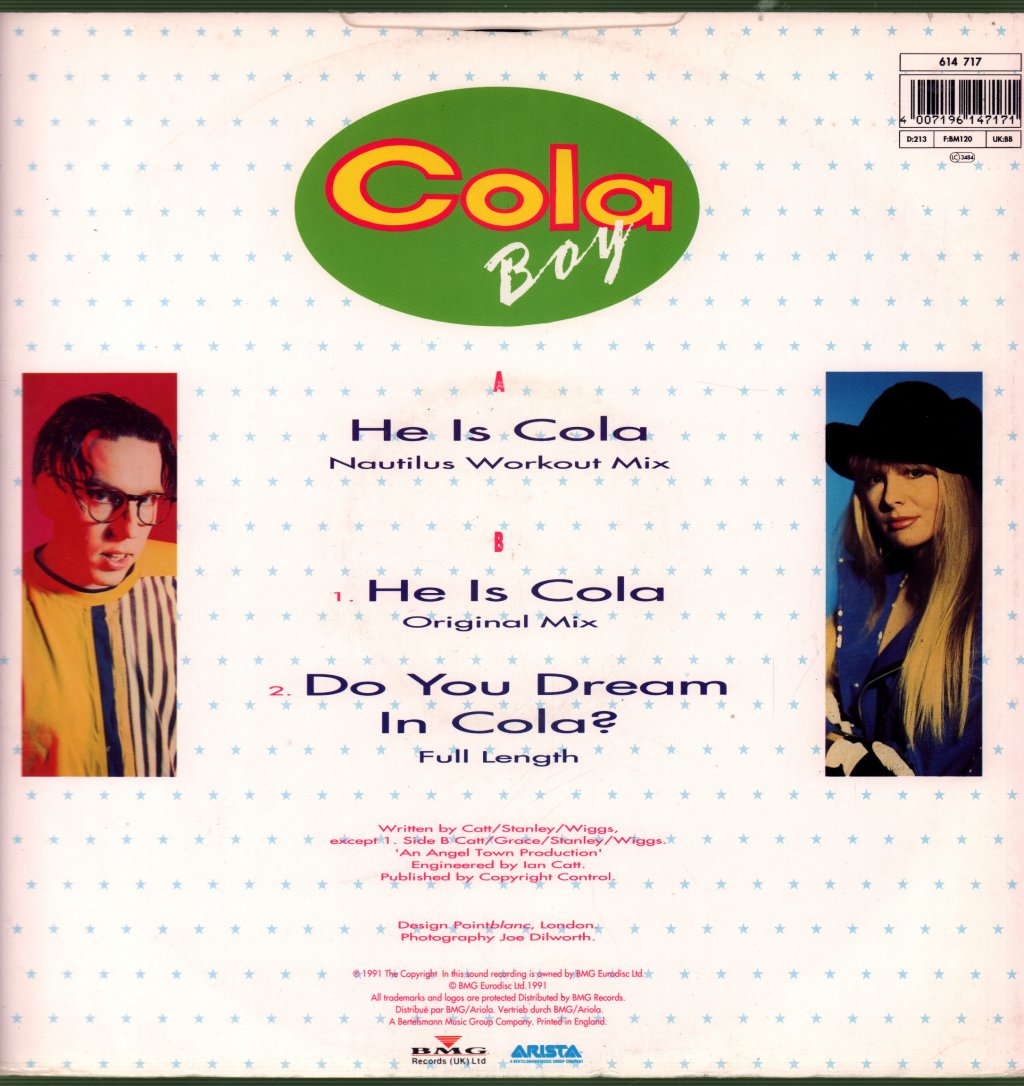 Cola Boy - 7 Ways To Love - 12 Inch
