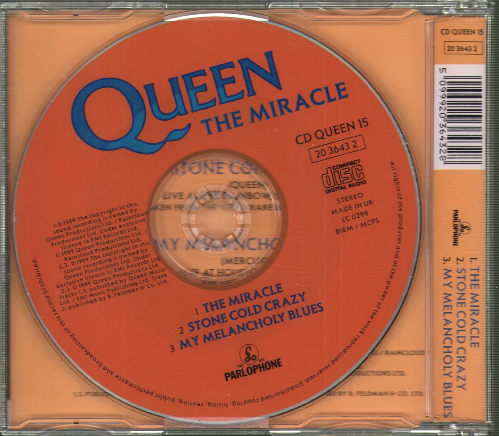 Queen - Miracle - Cd
