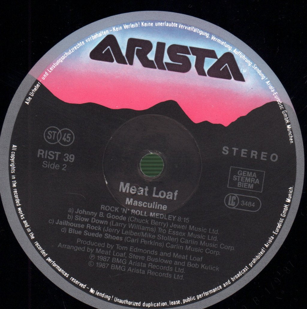 Meat Loaf - Live - Double Lp
