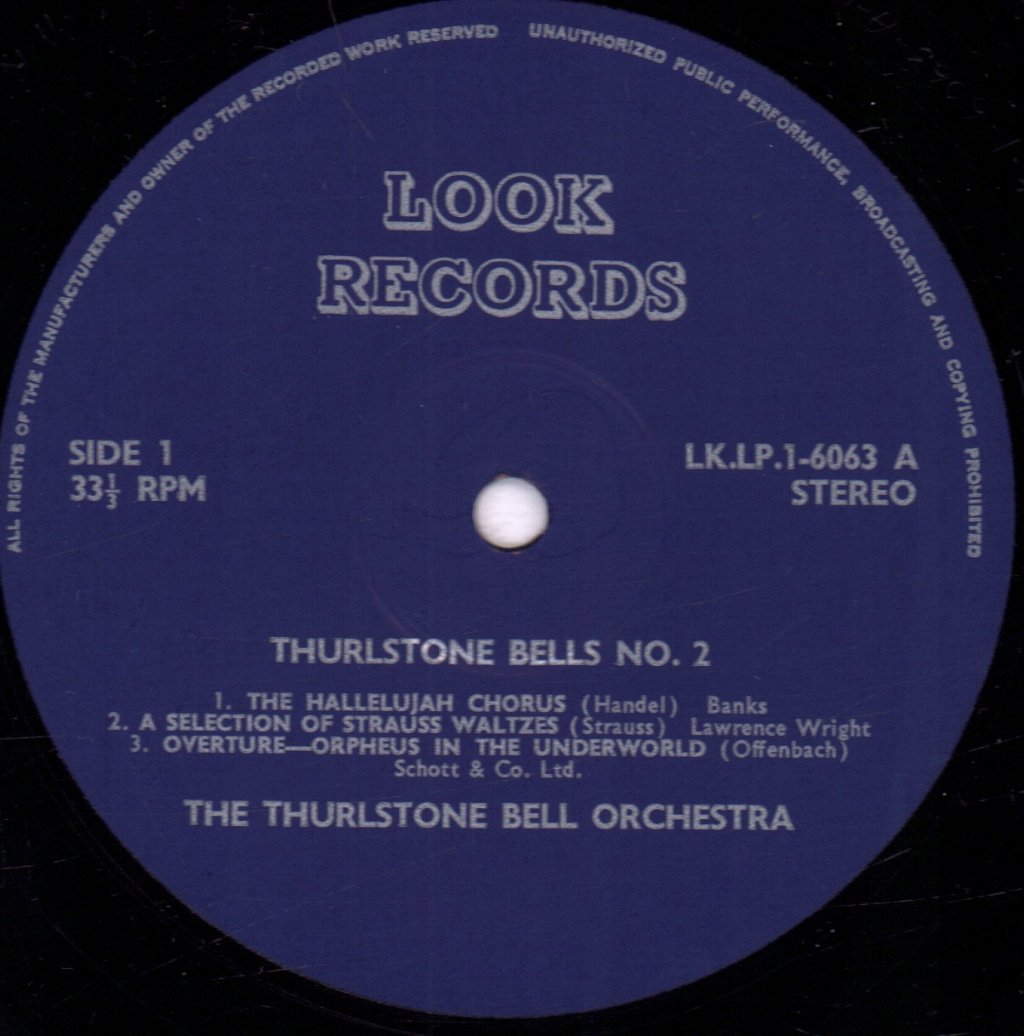 Thurlstone Bell Orchestra - Thurlstone Bells No.2 - Lp