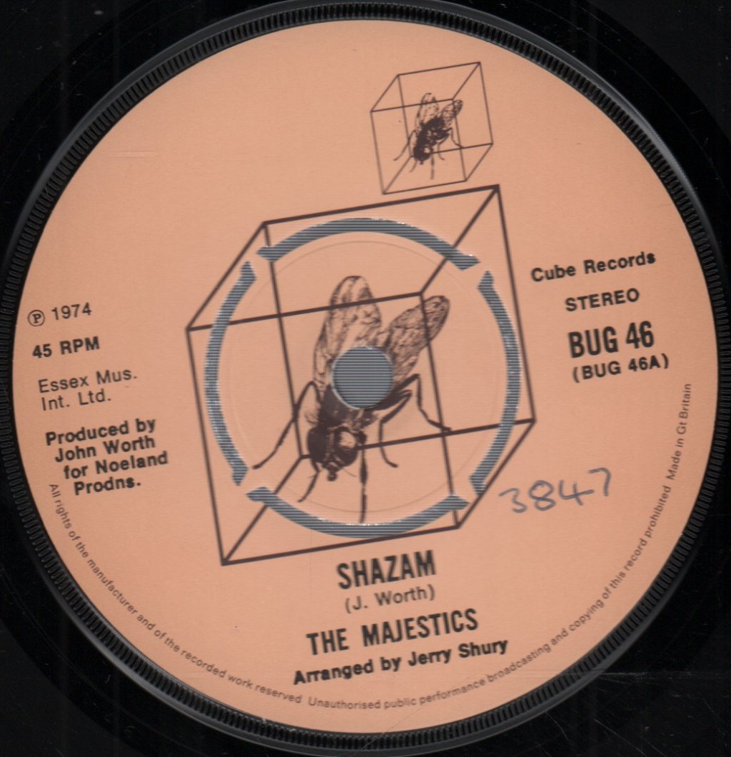 Majestics (70'S) - Shazam - 7 Inch