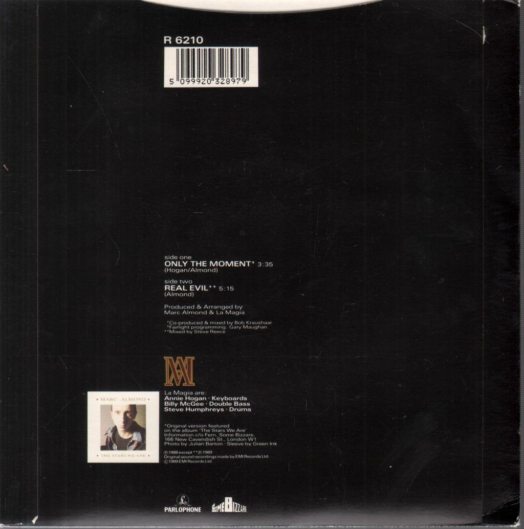 Marc Almond - Only The Moment - 7 Inch