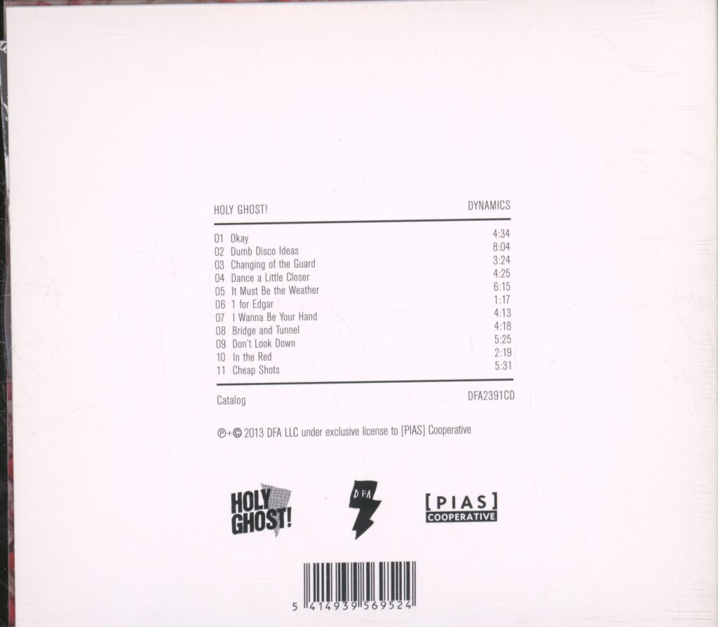 Holy Ghost - Dynamics - Cd
