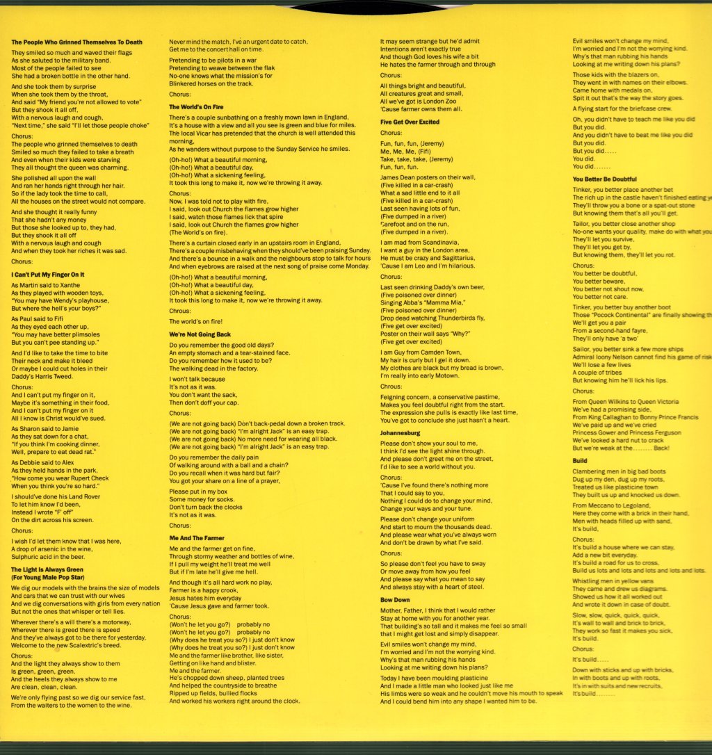 Housemartins - People Who Grinned Themselves To Death - Lp