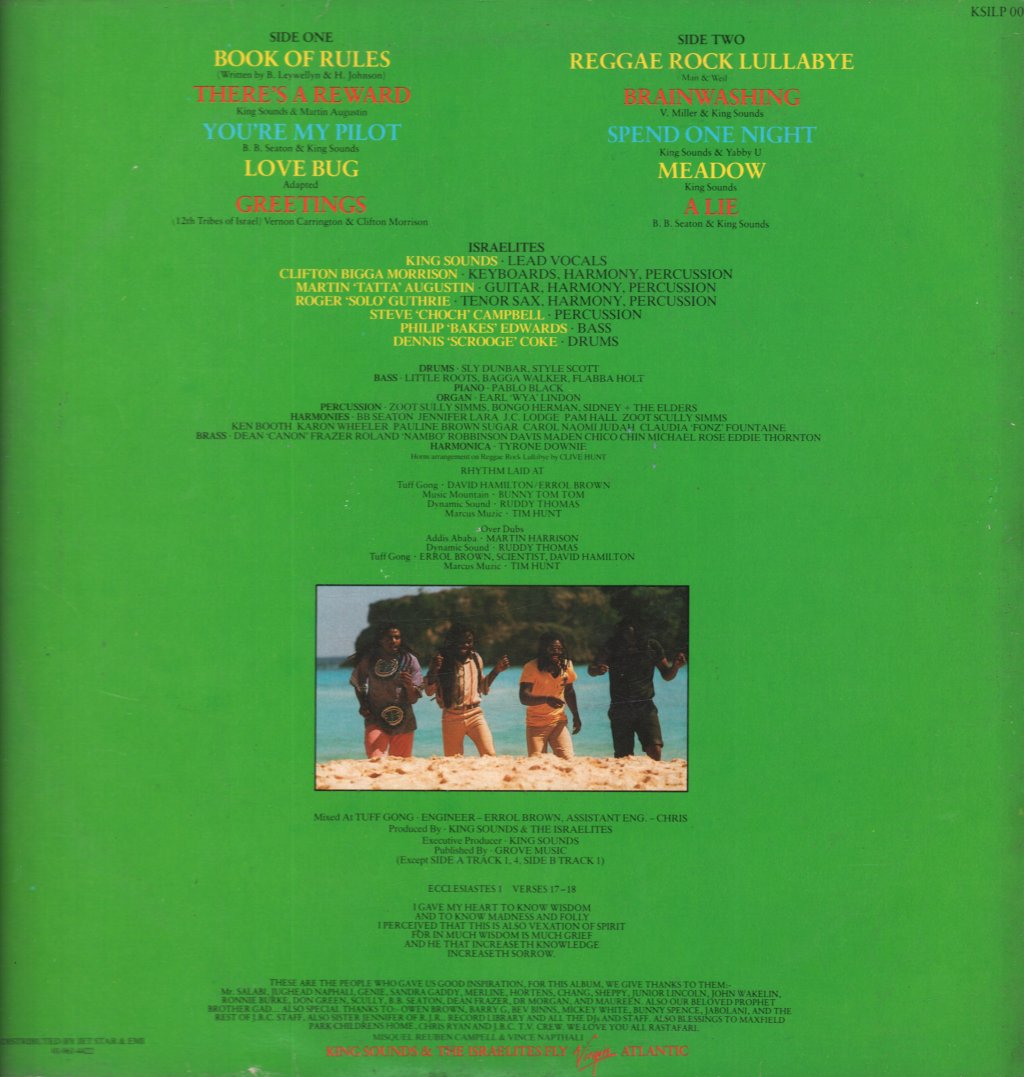 King Sounds And The Israelites - There Is A Reward - Lp