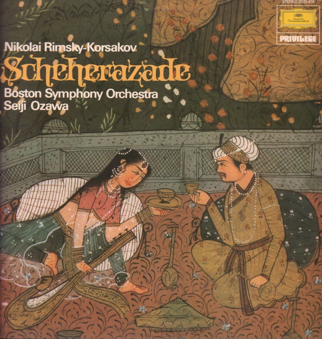 Boston Symphony Orchestra - Nikolai Rimsky-Korsakov Scheherazade - Lp