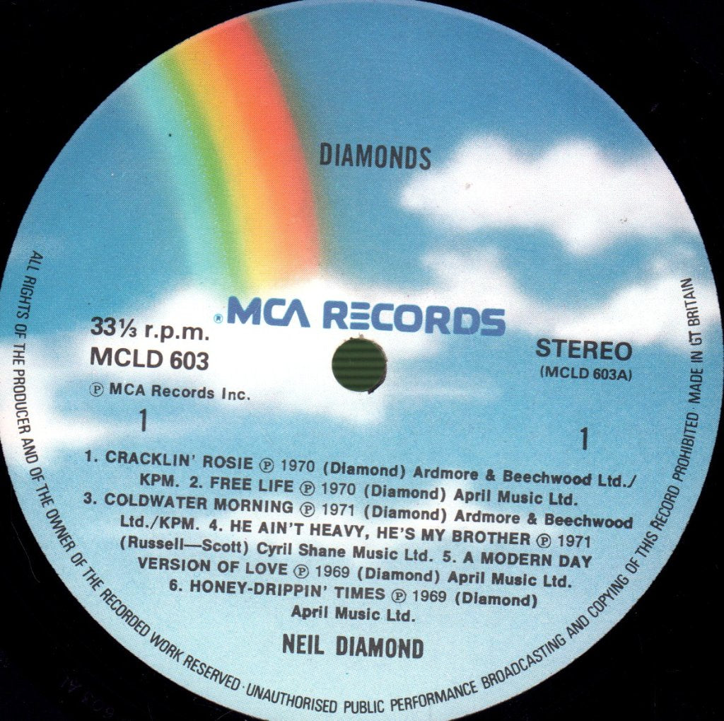 Neil Diamond - Diamonds - Double Lp