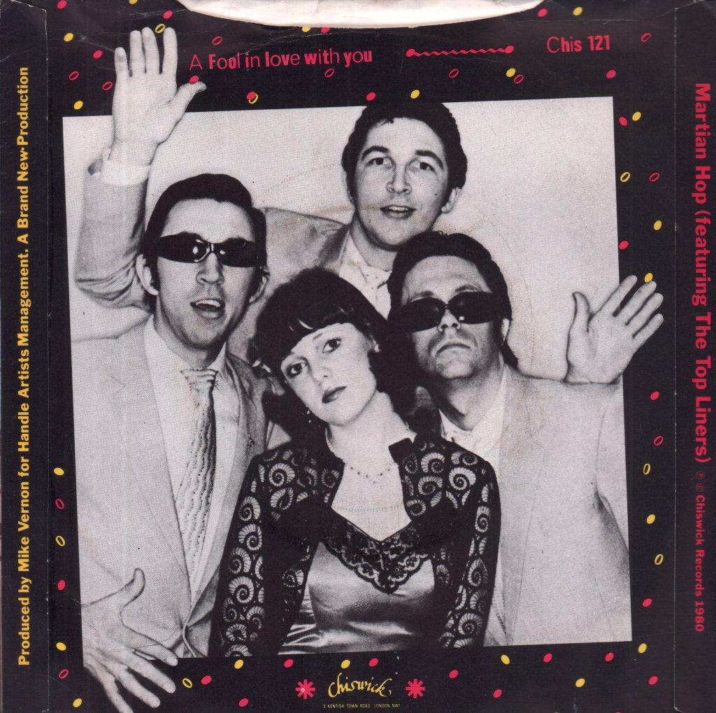 Rocky Sharpe And The Replays - Martian Hop - 7 Inch