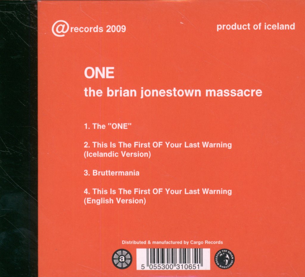Brian Jonestown Massacre - One - Cd