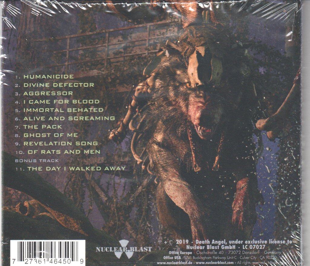 Death Angel - Humanicide - Cd