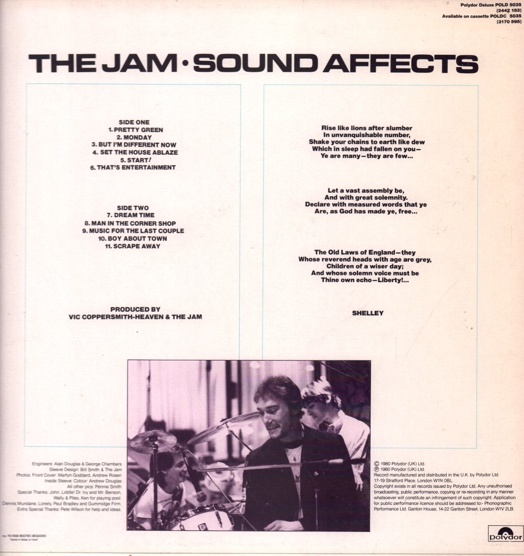 Jam - Sound Affects - Lp
