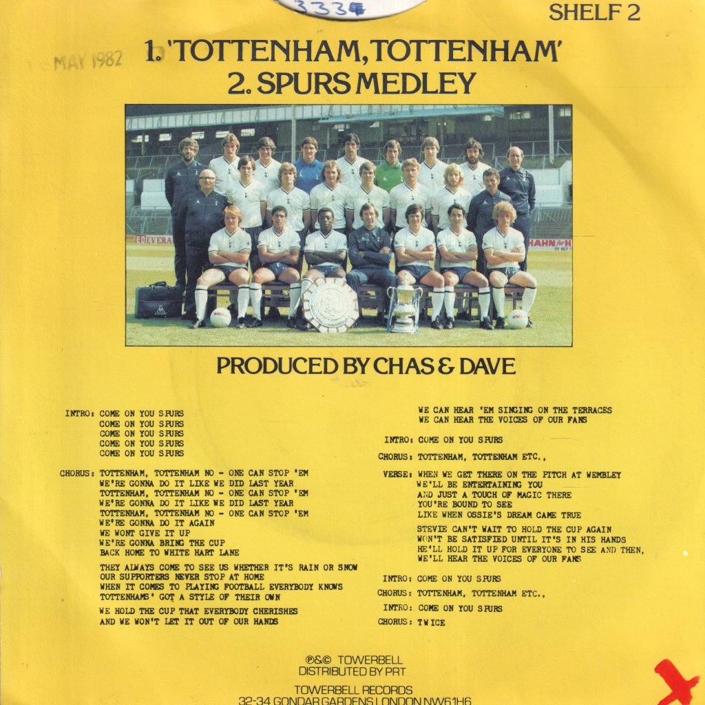 Tottenham Hotspur Fa Cup Final Squad 1981/82 Season - Tottenham Tottenham - 7 Inch
