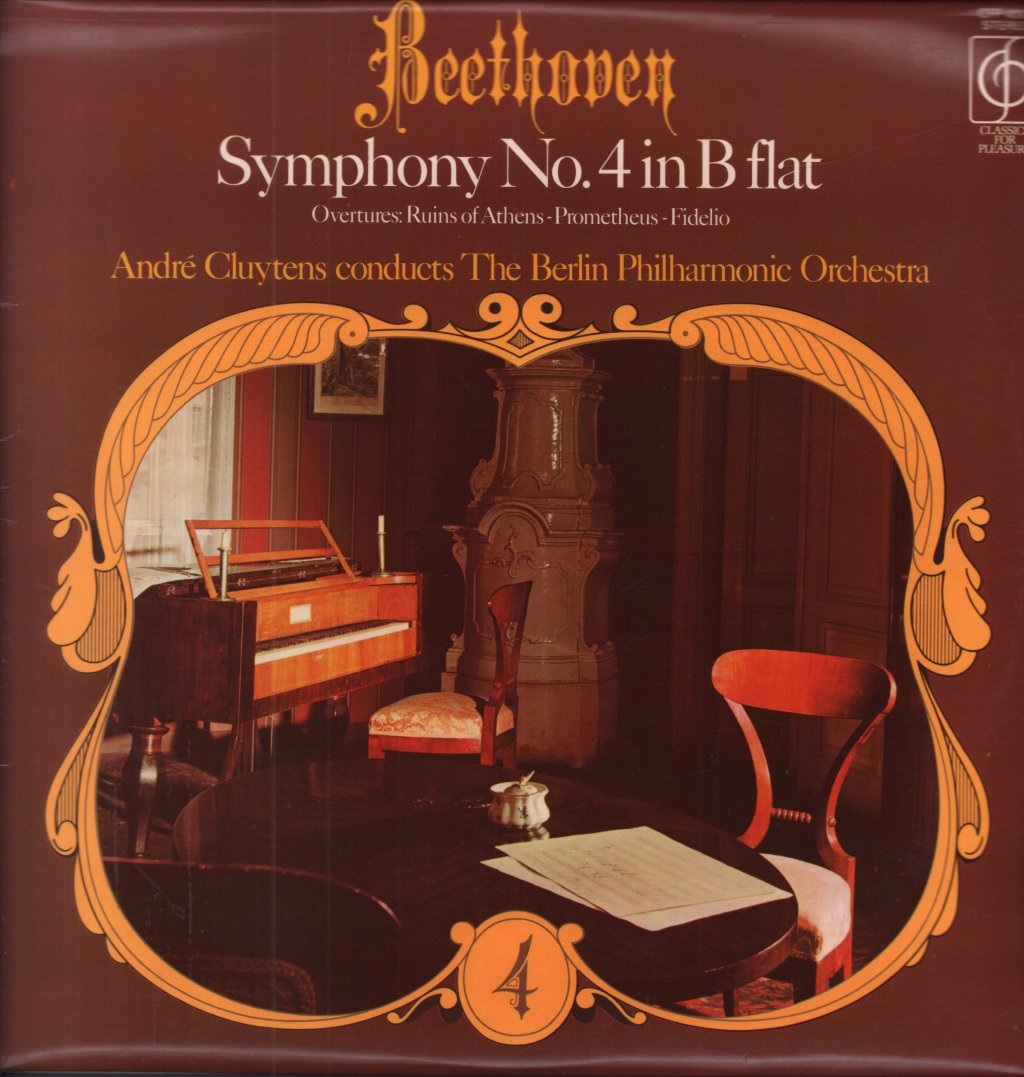 Berlin Philharmonic Orchestra - beethoven symphony No. 4 In B Flat - Lp