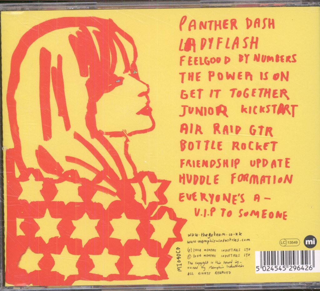 Go! Team - Thunder, Lightning, Strike - Cd