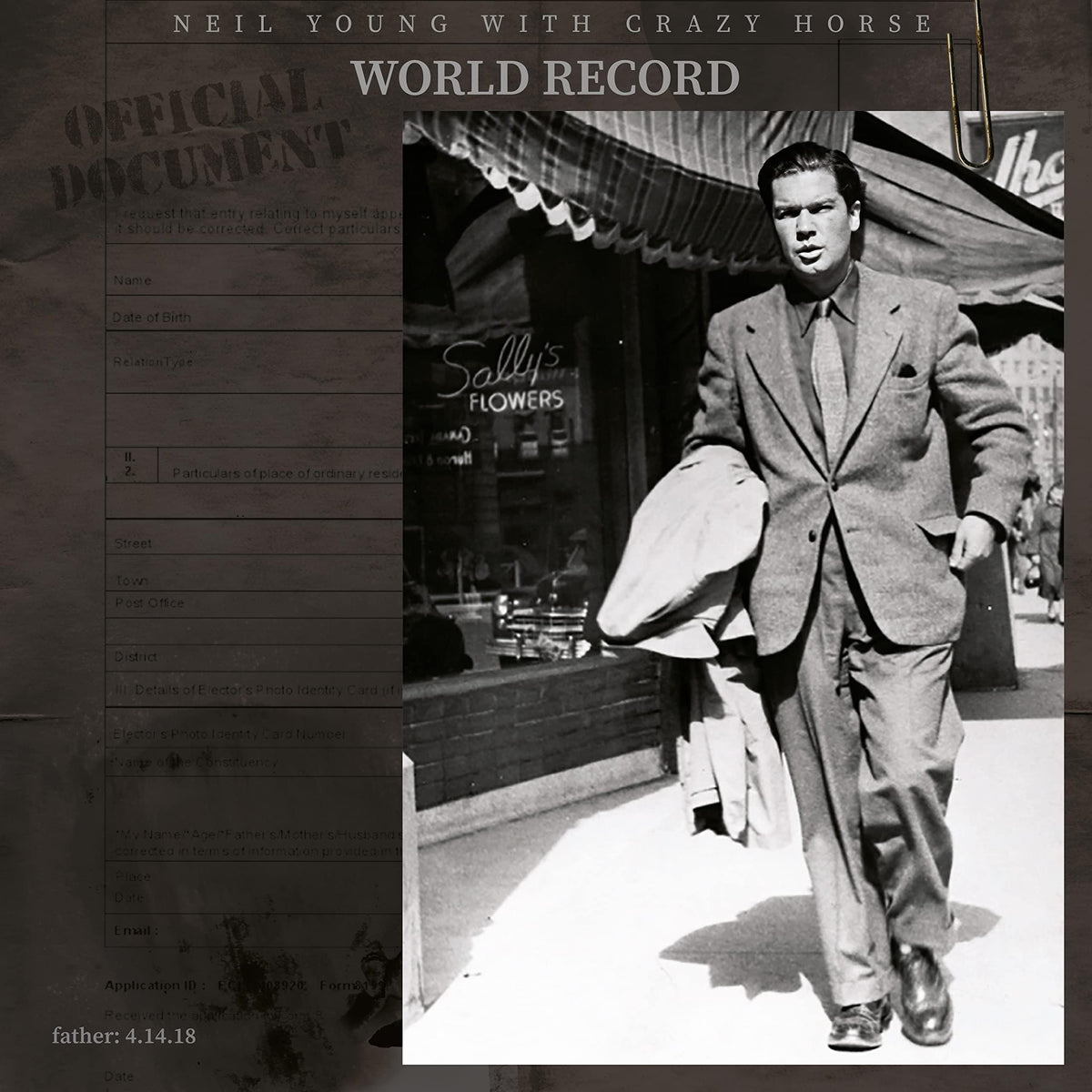 Neil Young With Crazy Horse - World Record - Double Cd