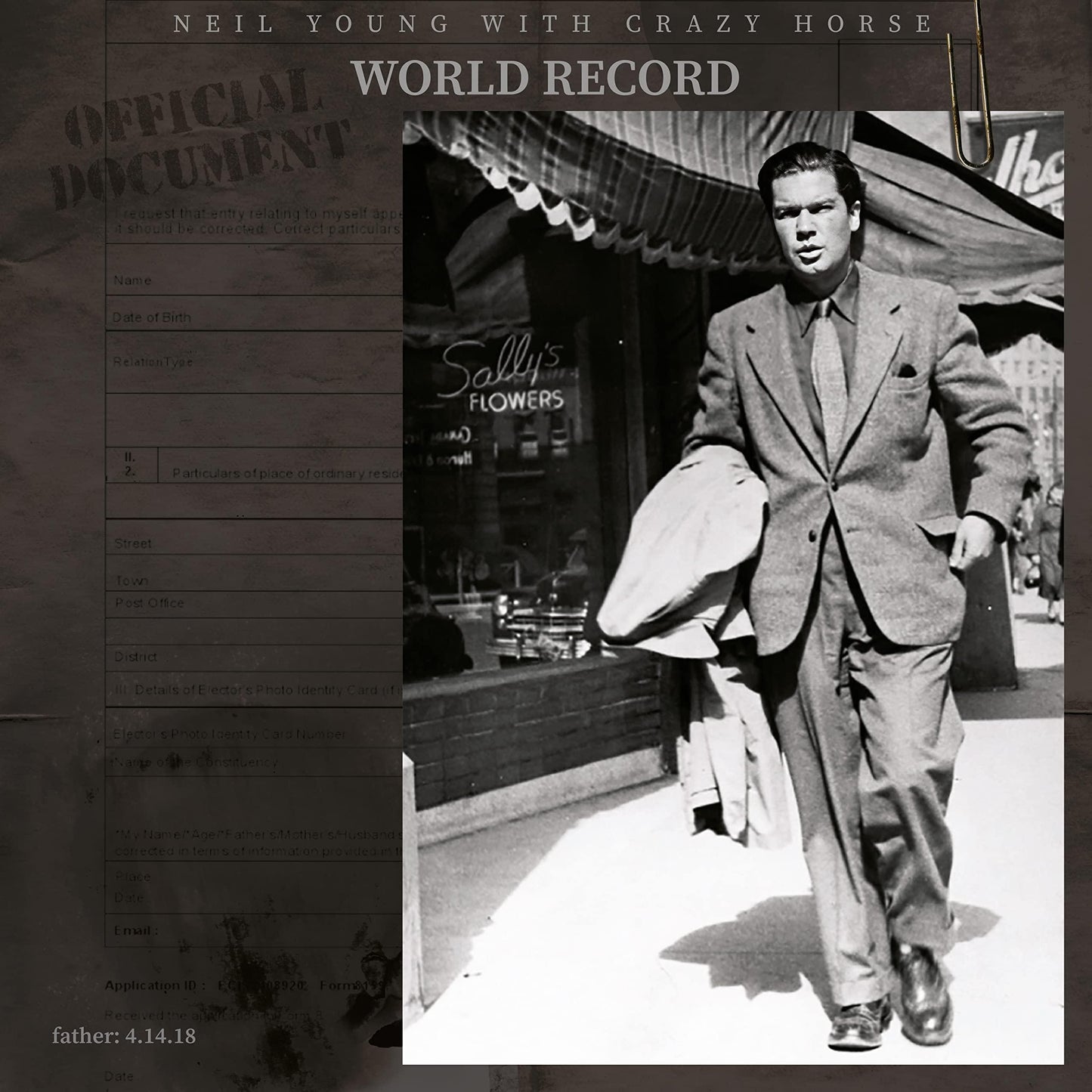 Neil Young With Crazy Horse - World Record - Double Cd