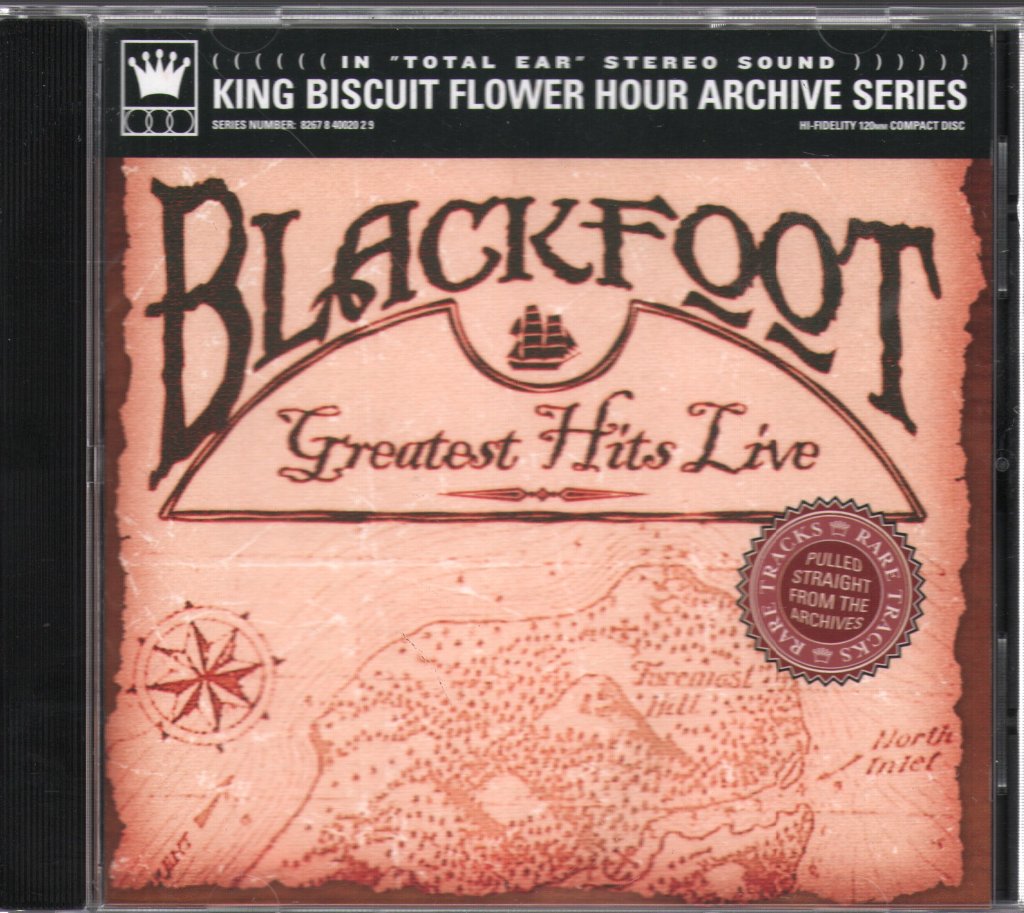 Blackfoot - Greatest Hits Live - Cd