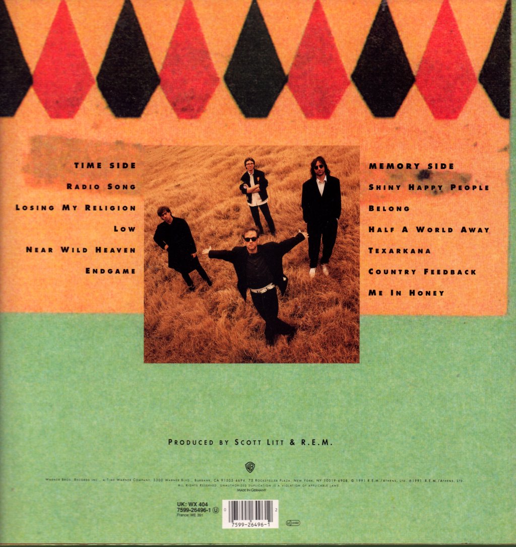 REM - Out Of Time - Lp