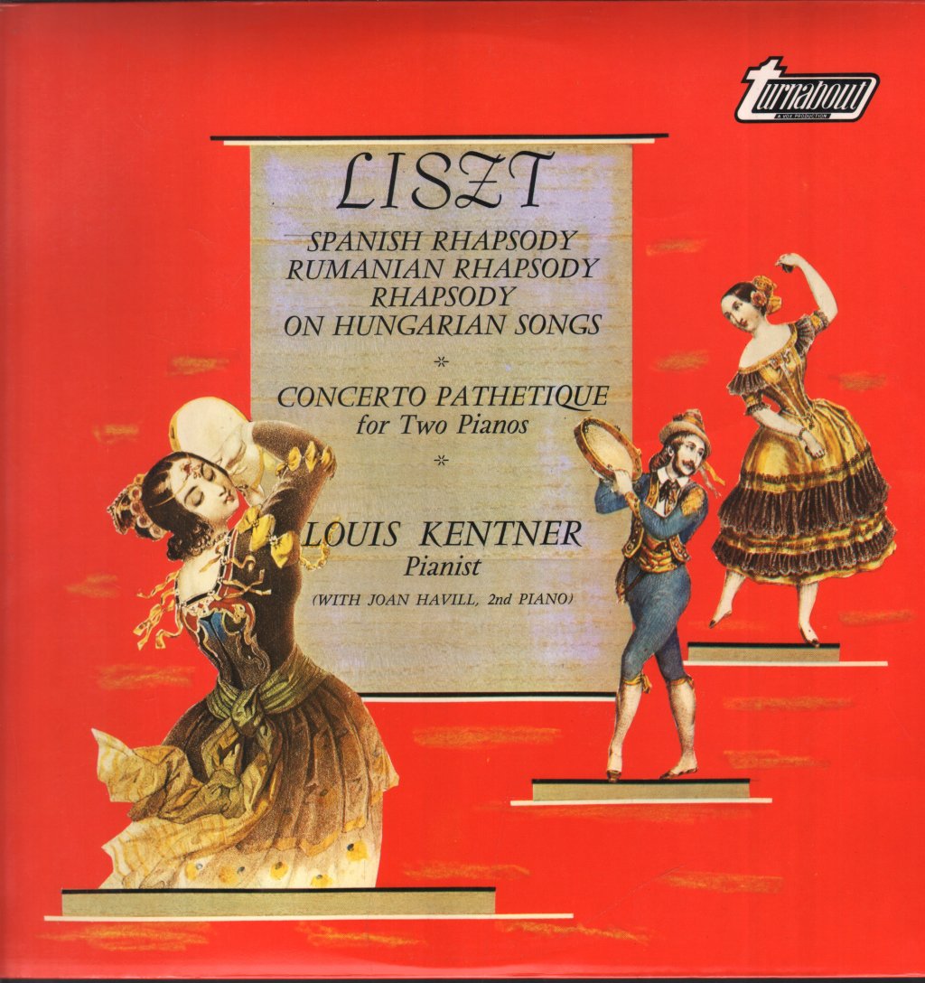 Louis Kentner / Joan Havill - Liszt - Rhapsodies / Concerto Pathetique - Lp