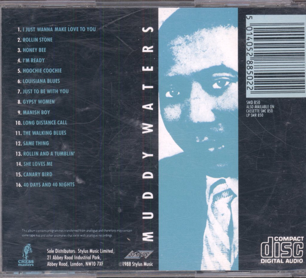 Muddy Waters - Chess Masters - Cd