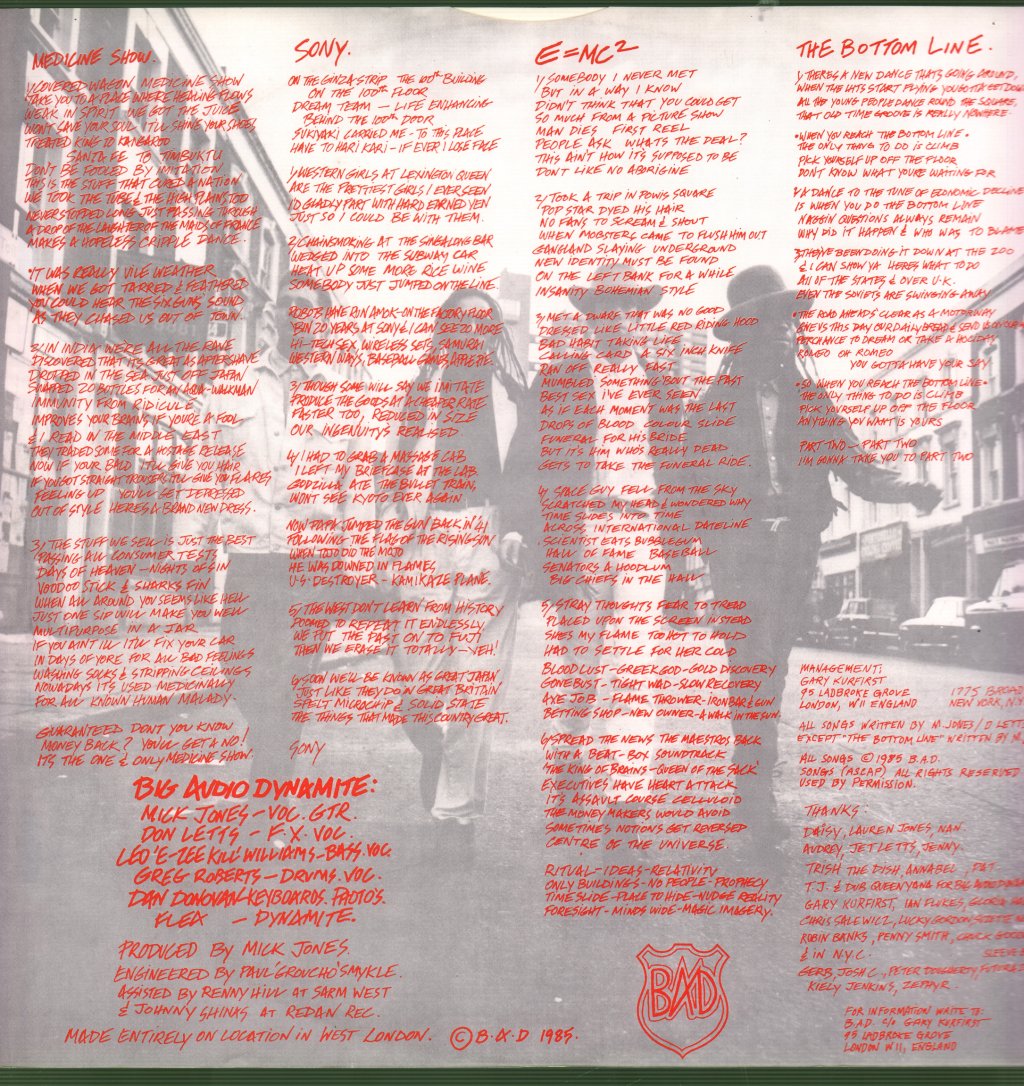 Big Audio Dynamite - This Is Big Audio Dynamite - Lp