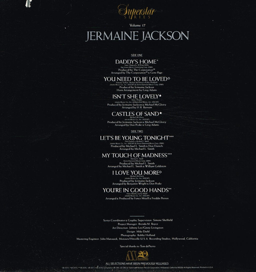 Jermaine Jackson - Jermaine Jackson - Lp