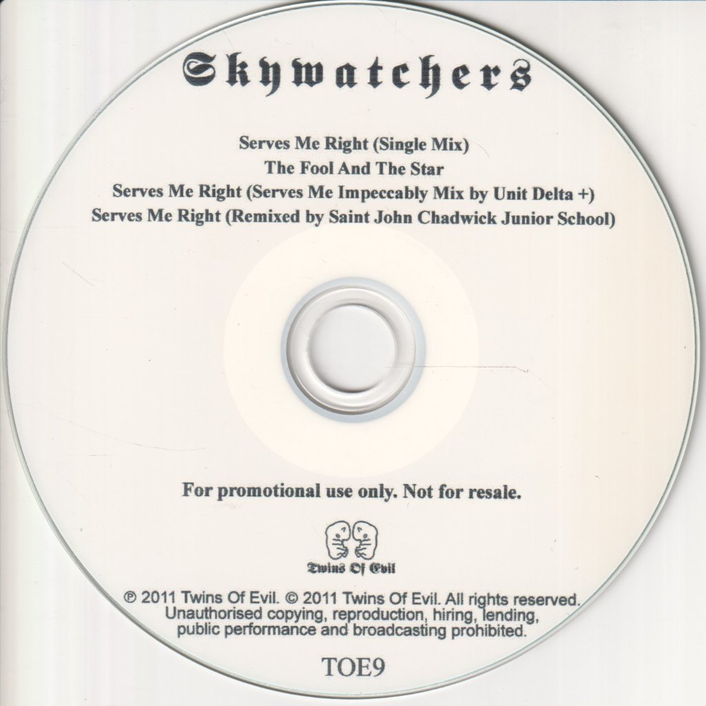 skywatchers - Serves Me Right - Cdr