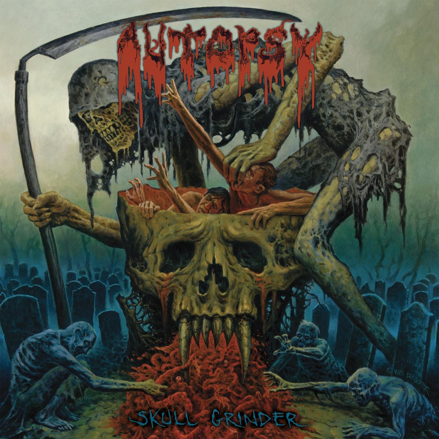 Autopsy - Skull Grinder - 12 Inch