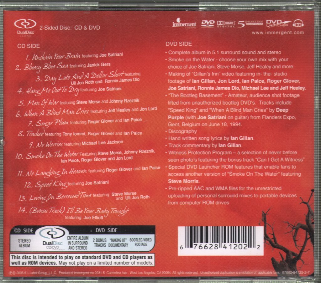 Ian Gillan - Gillan's Inn - Cd