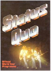 Status Quo - Official Tour Programme - Tour Programme
