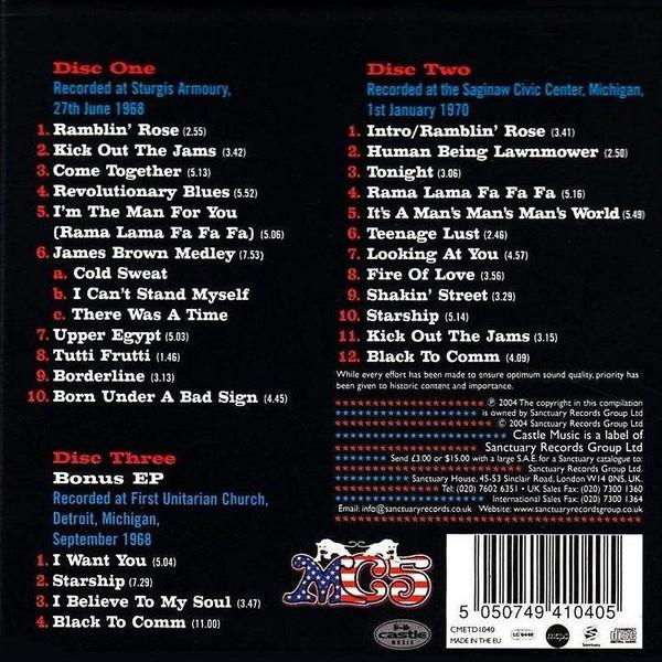 MC5 - Are You Ready To Testify? The Live Bootleg Anthology - Cd Set