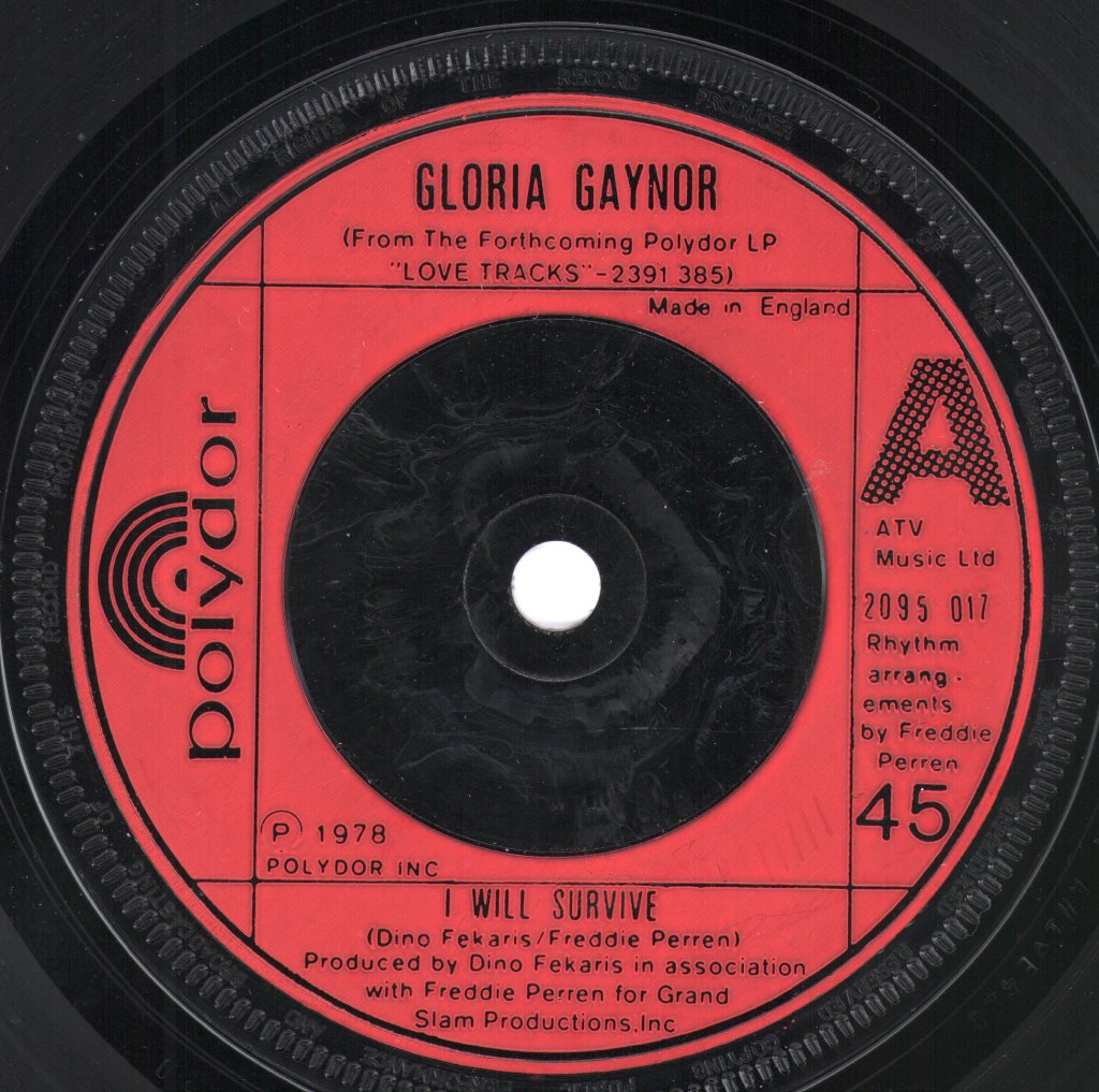 Gloria Gaynor - I Will Survive - 7 Inch